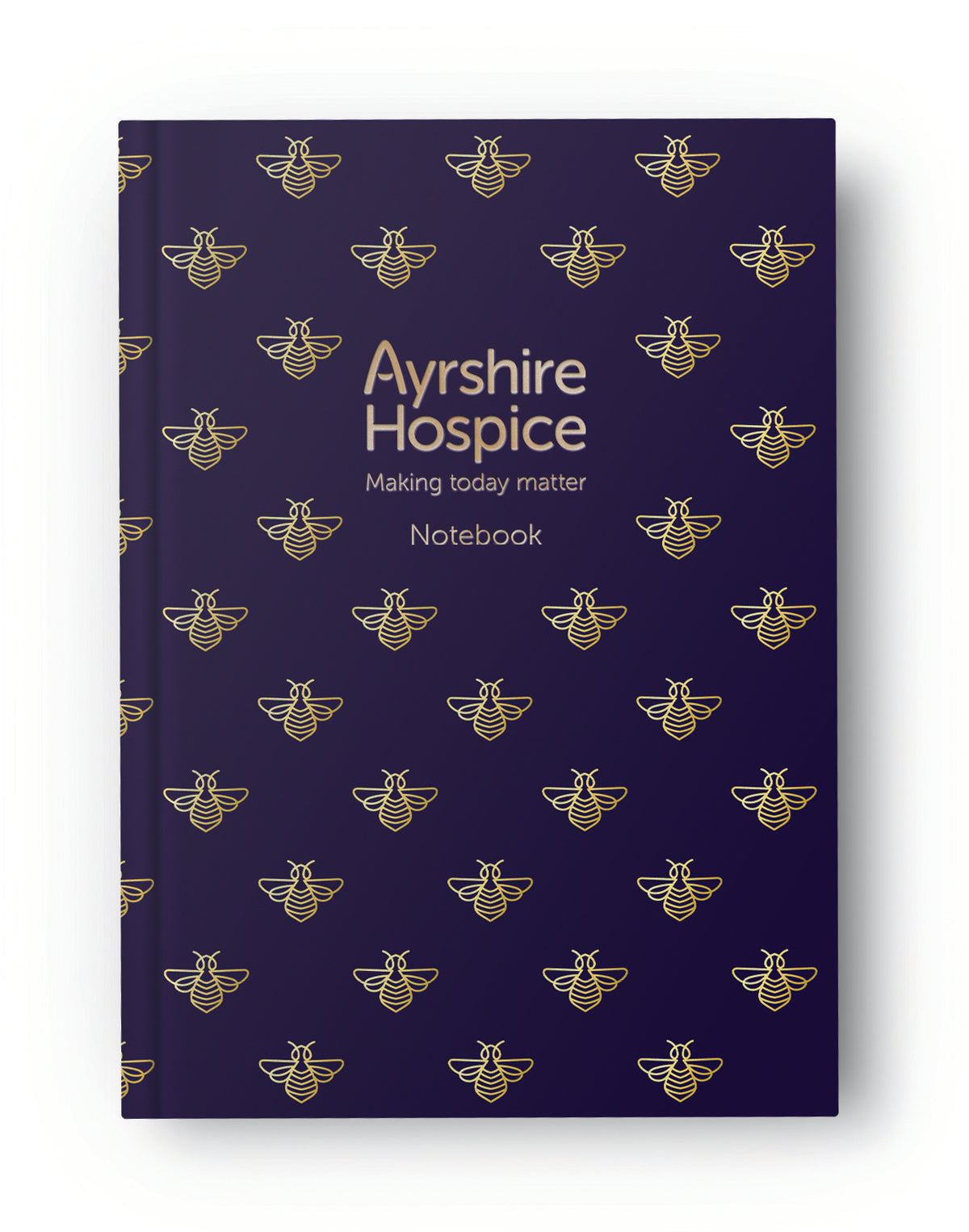 Gold Bees Notebook (A5)