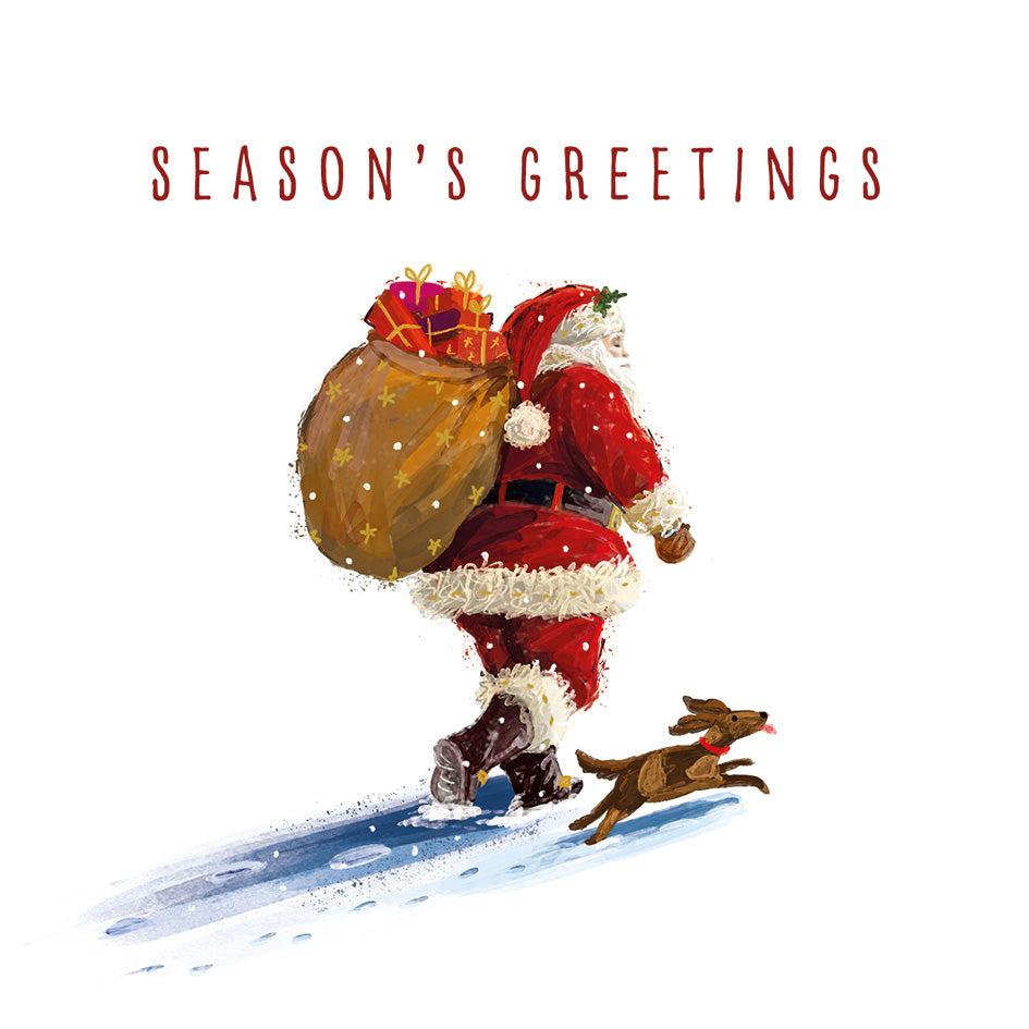 Come on Bud Christmas Cards (Box of 10)