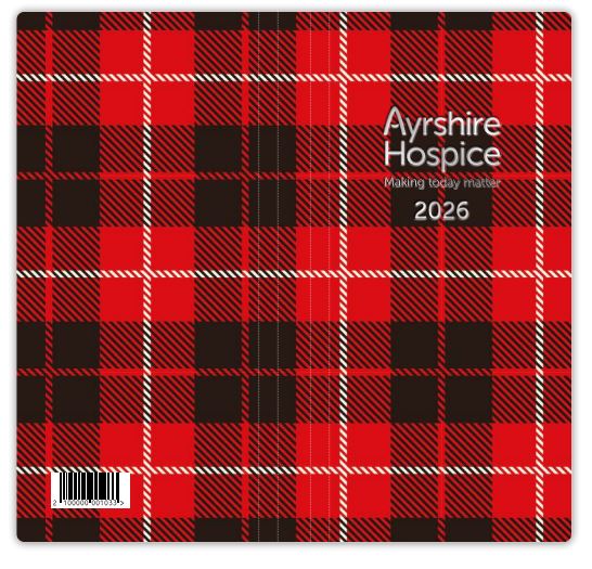Red Tartan Diary 2026 (Slim Pocket)