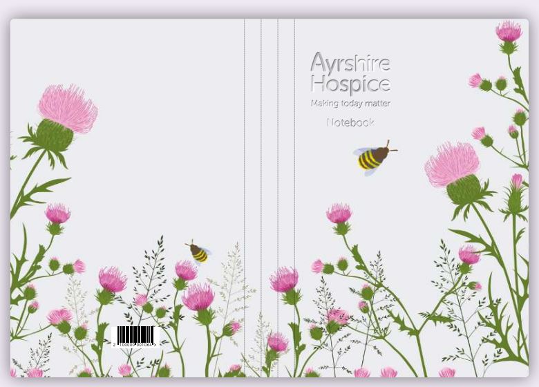 Thistle & Bee Notebook (A5)