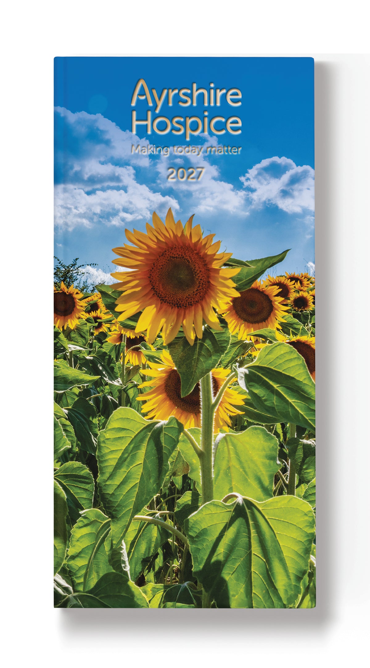 Sunflowers Diary 2027 (Slim Pocket)