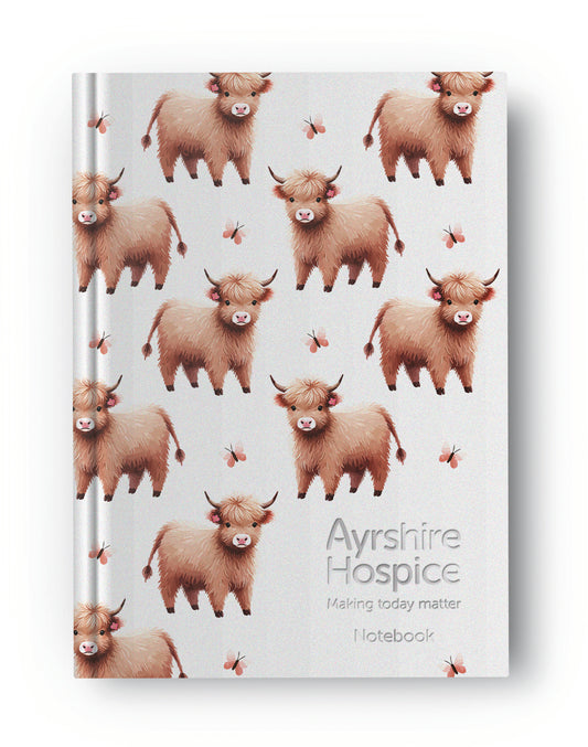 Highland Cows Notebook (A5)