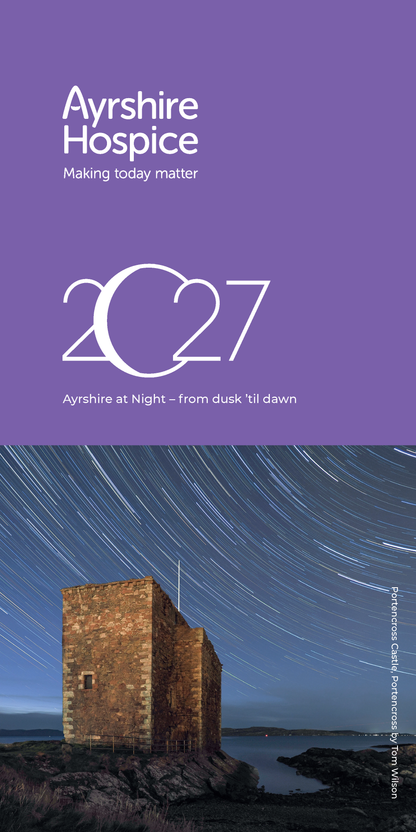 Ayrshire Hospice Calendar 2027 (Slim Wall Calendar)