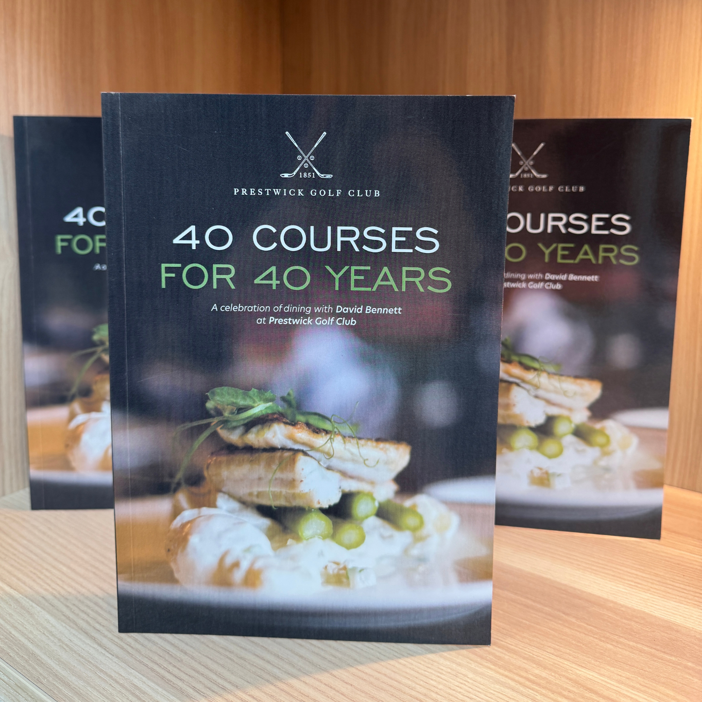 40 Courses for 40 Years - A Celebration of Dining with David Bennett at Prestwick Golf Club