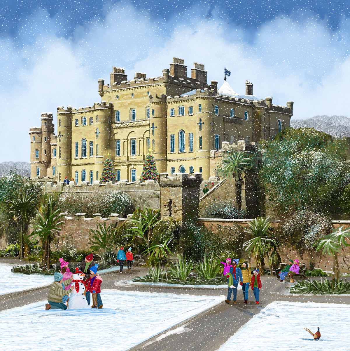 Culzean Castle Christmas Cards (Box of 10)