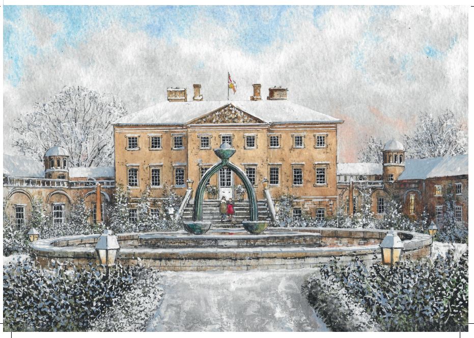 Dumfries House in Winter Christmas Cards (Pack of 10)