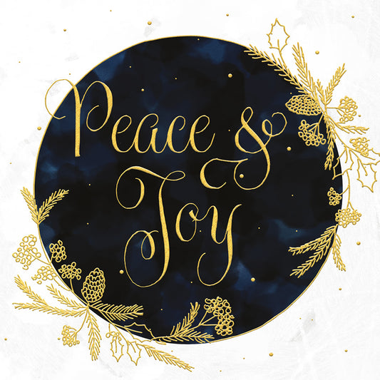 Peace and Joy Christmas Cards (Box of 10)
