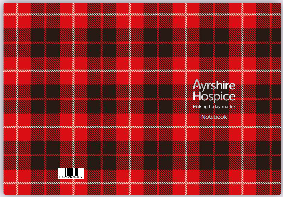 Red Tartan Notebook (A5)