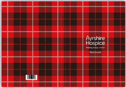 Red Tartan Notebook (A5)