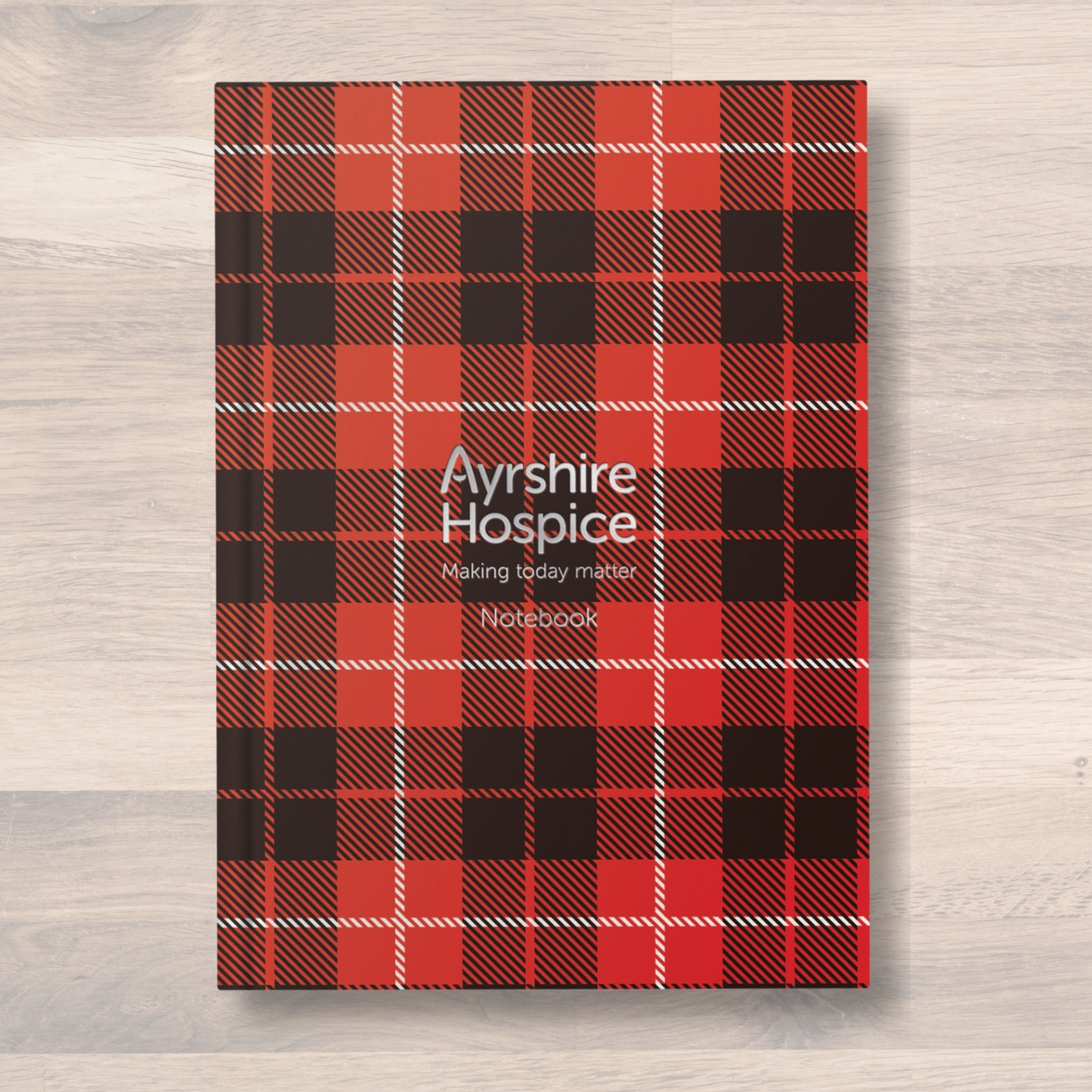 Red Tartan Notebook (A5)