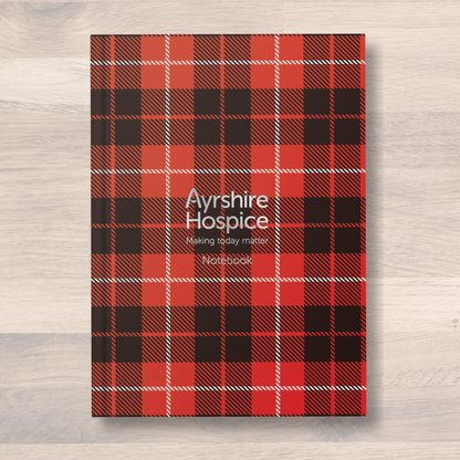 Red Tartan Notebook (A5)