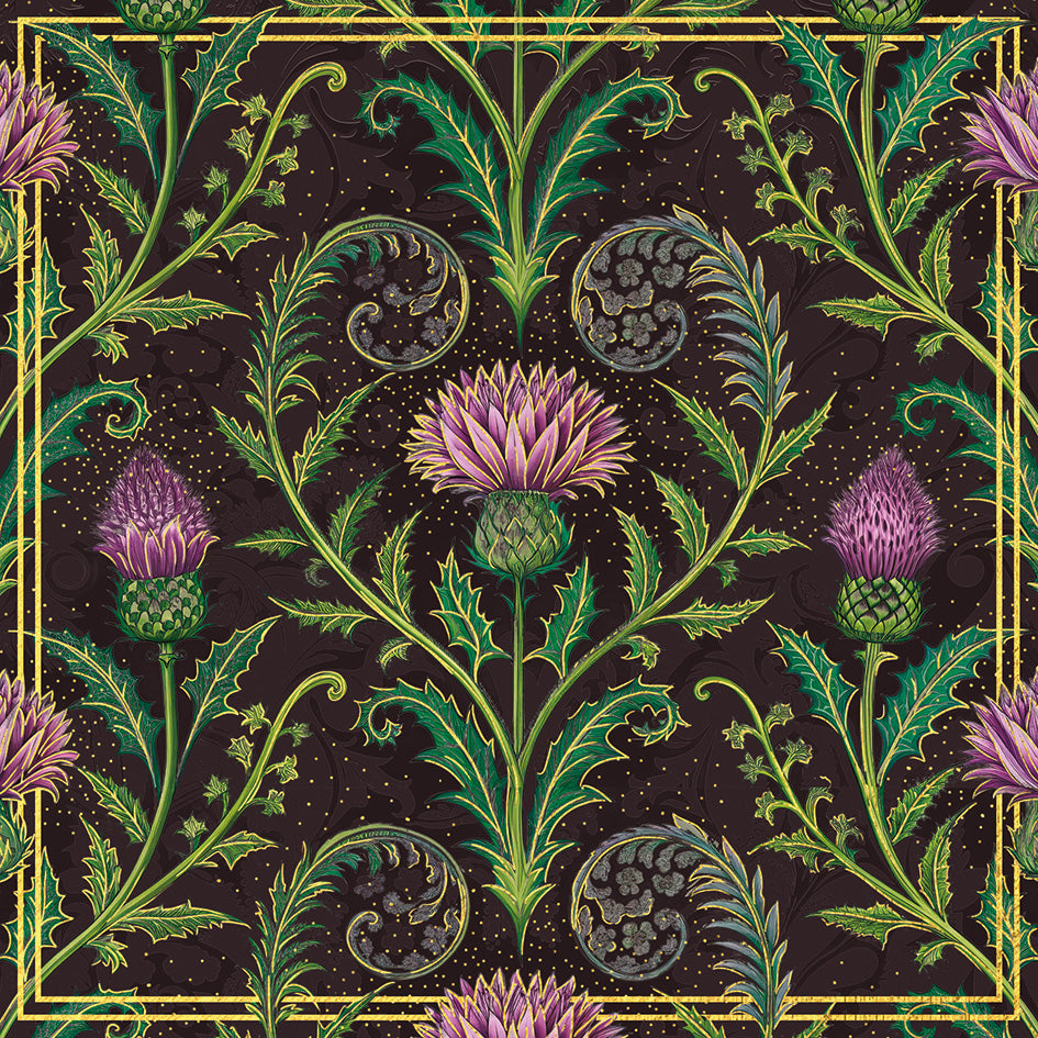 Thistle Christmas Cards (Box of 10)