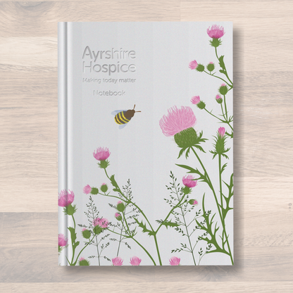 Thistle & Bee Notebook (A5)