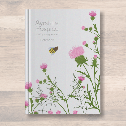 Thistle & Bee Notebook (A5)